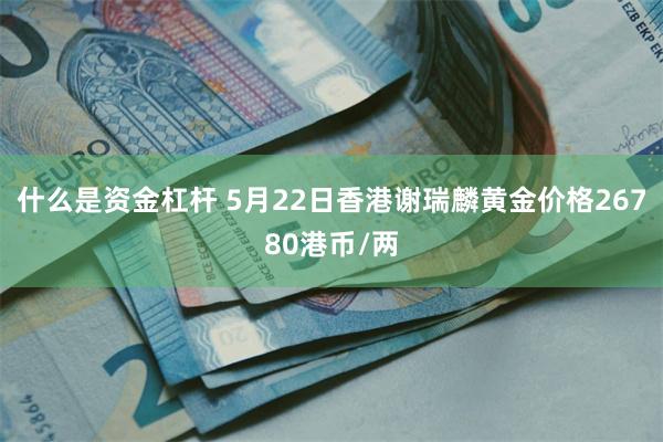 什么是资金杠杆 5月22日香港谢瑞麟黄金价格26780港币/两