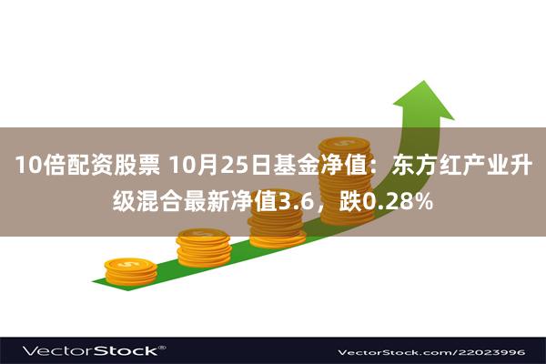 10倍配资股票 10月25日基金净值：东方红产业升级混合最新净值3.6，跌0.28%