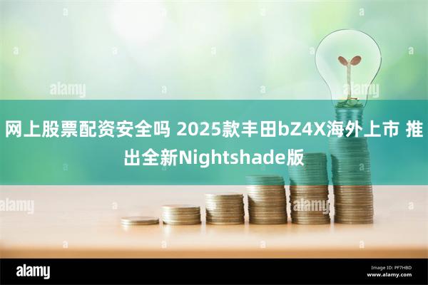 网上股票配资安全吗 2025款丰田bZ4X海外上市 推出全新Nightshade版